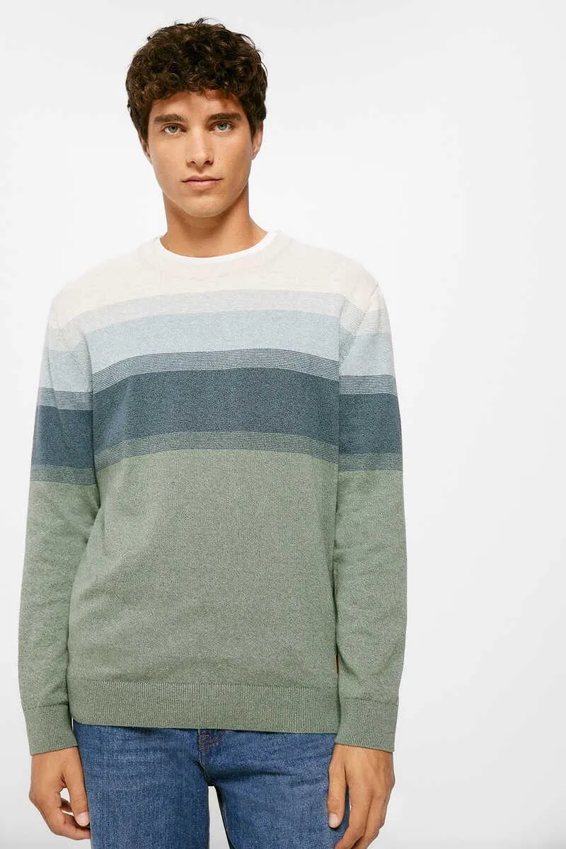 Jersey fantasía rayas posicional