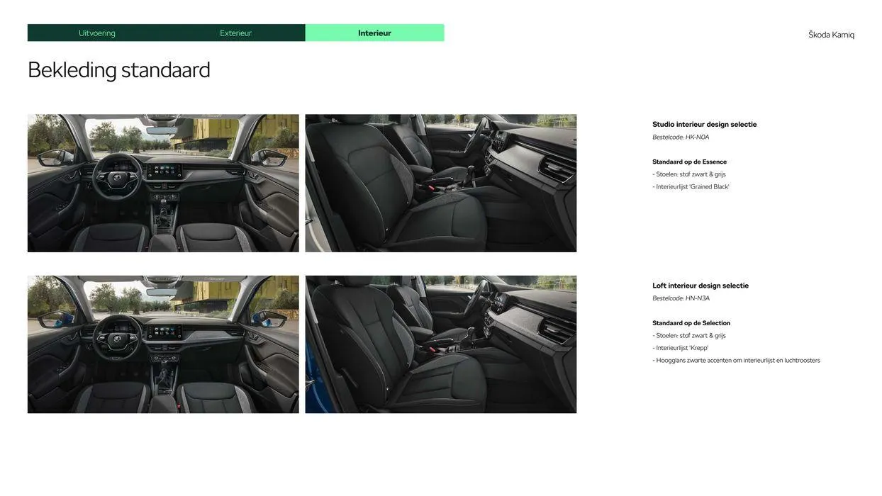 Škoda Kamiq prijslijst per 10 januari 2024 van 15 maart tot 15 maart 2025 - Folder pagina 11