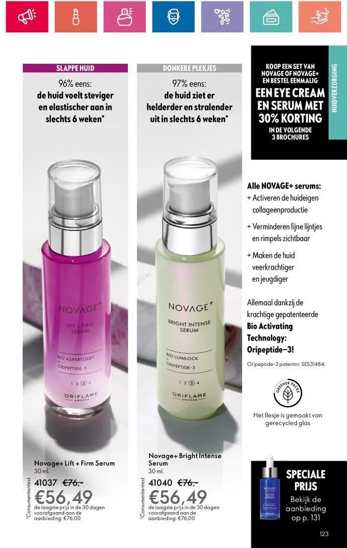 ORIFLAME folder! van 30 mei tot 13 juni 2024 - Folder pagina 123