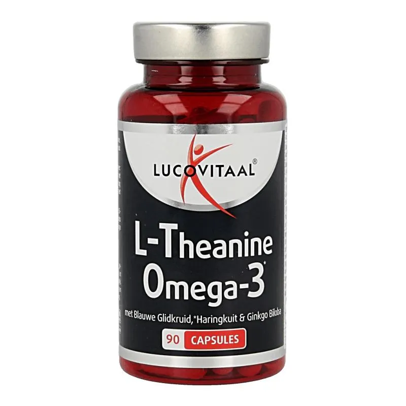 Lucovitaal L-theanine omega 3 90 capsules