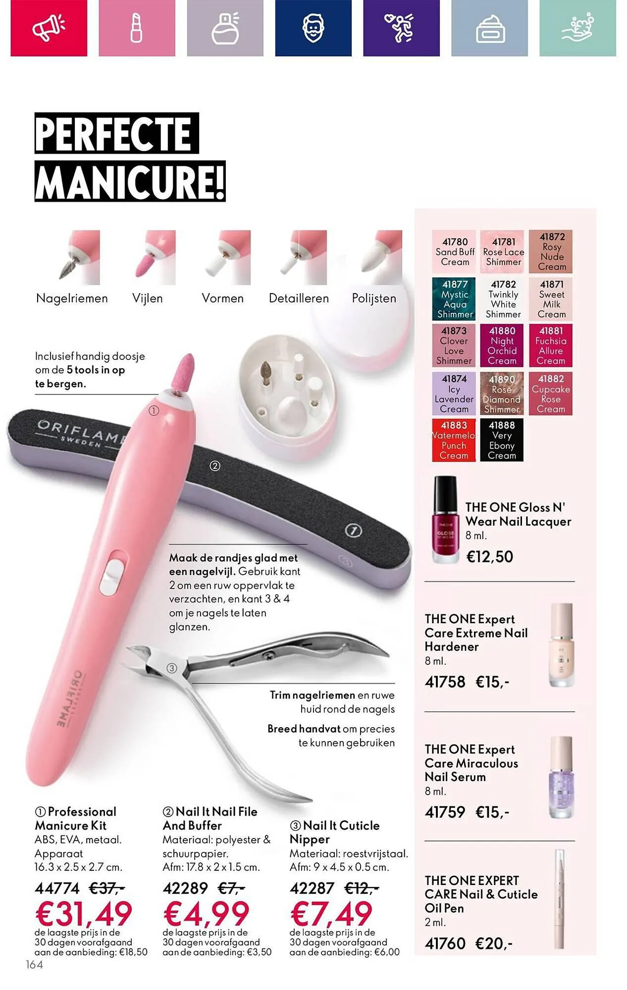 Oriflame folder van 1 december tot 19 december 2023 - Folder pagina 164