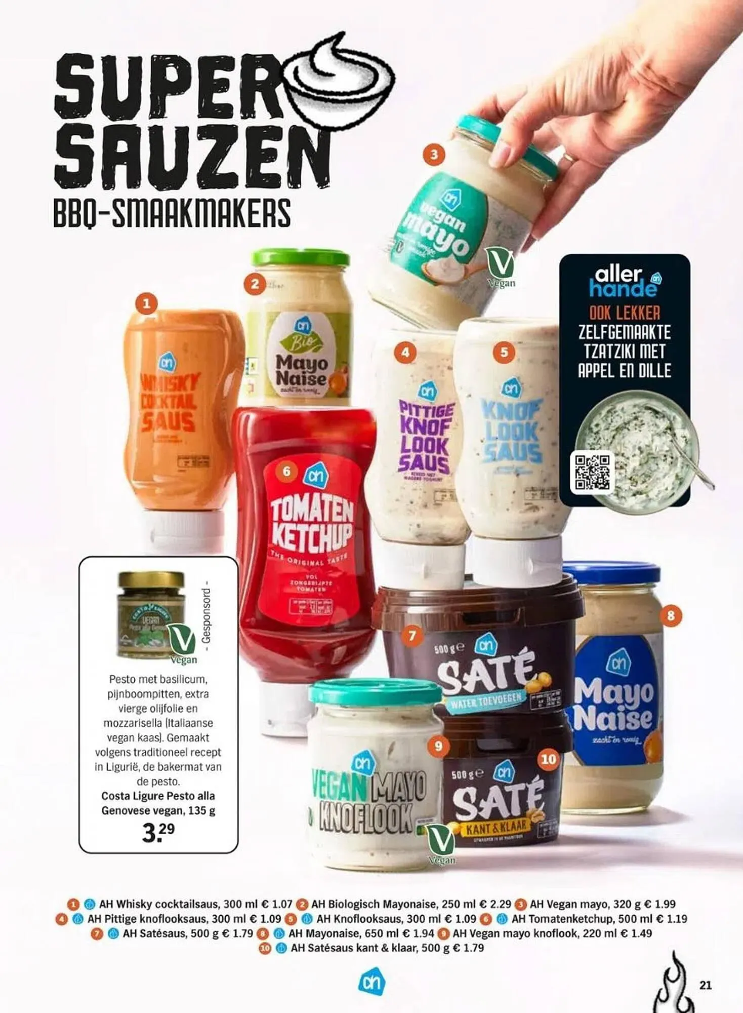 Albert Heijn BBQ folder van 12 mei tot 31 augustus 2023 - Folder pagina 19