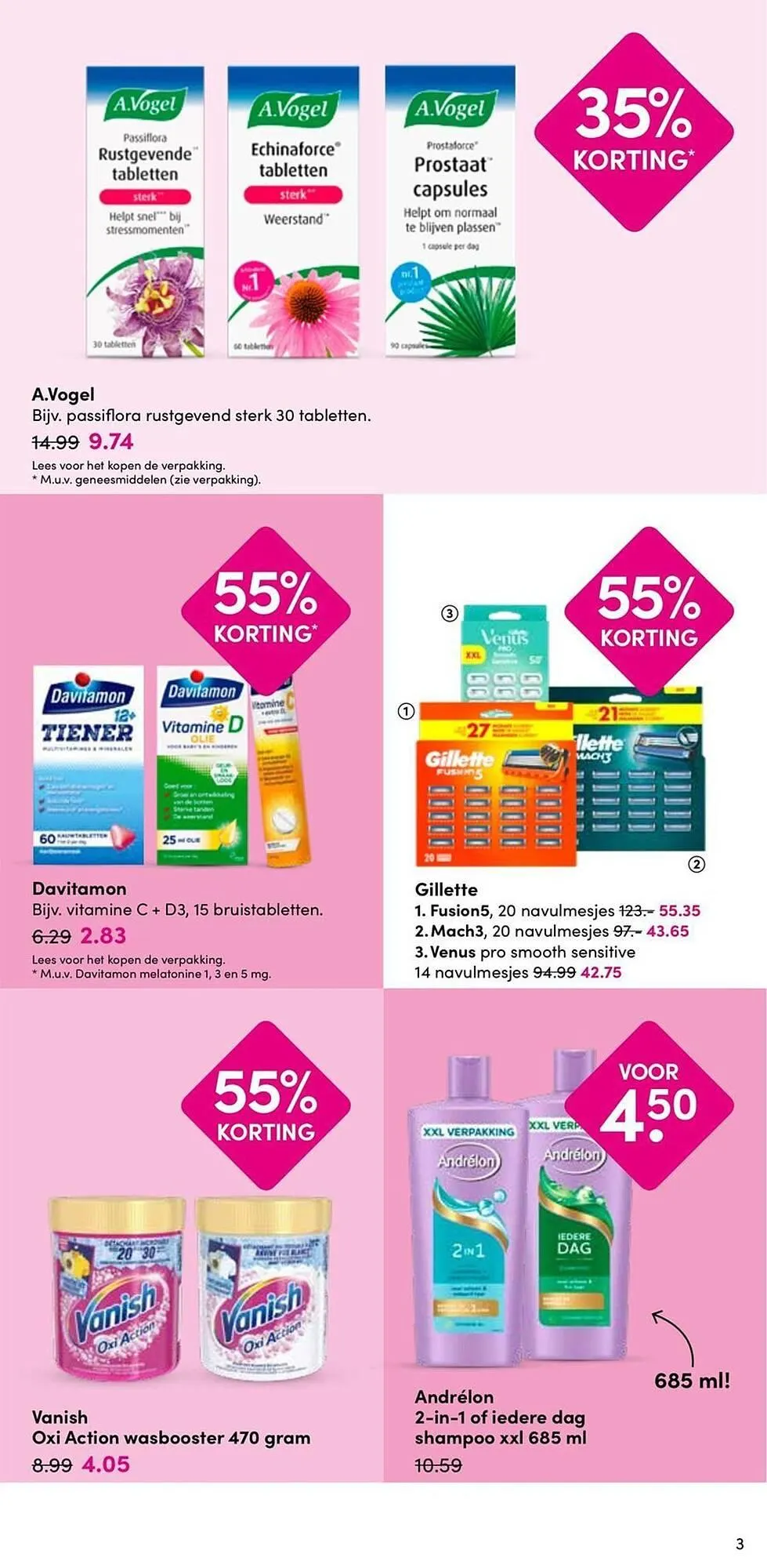 Drogisterij Visser folder van 30 maart tot 12 april 2026 - Folder pagina 3