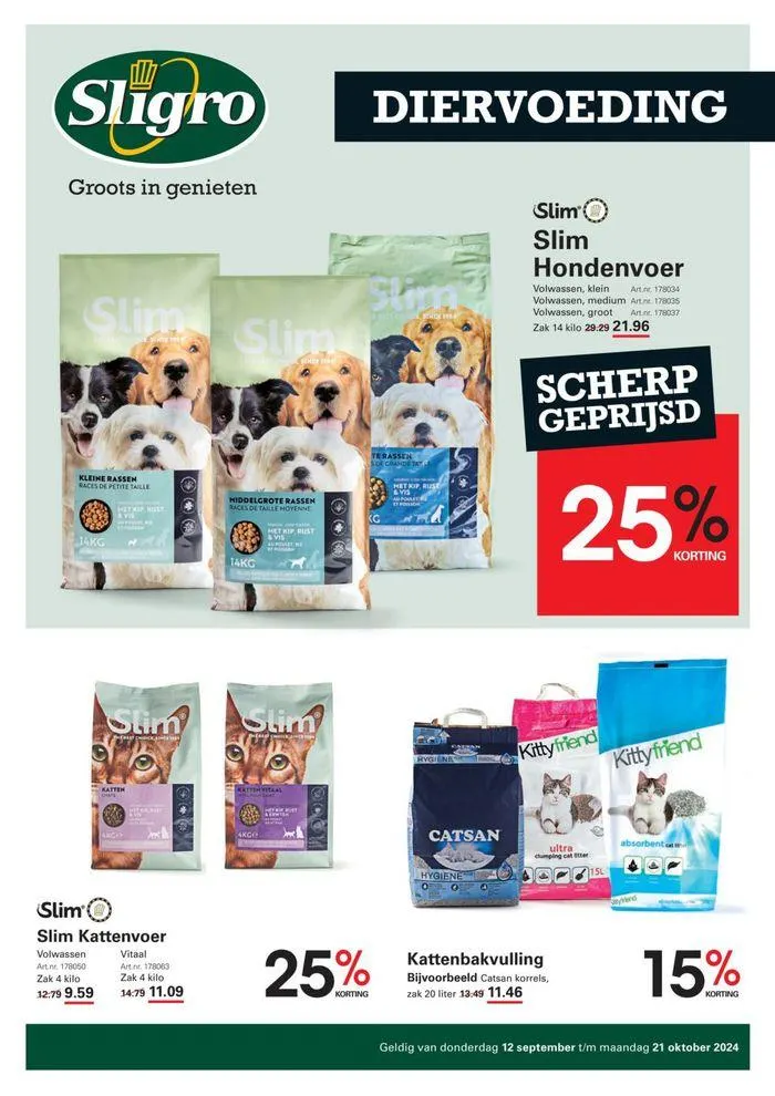 Nieuwe aanbiedingen om te ontdekken van 12 september tot 21 oktober 2024 - Folder pagina 1