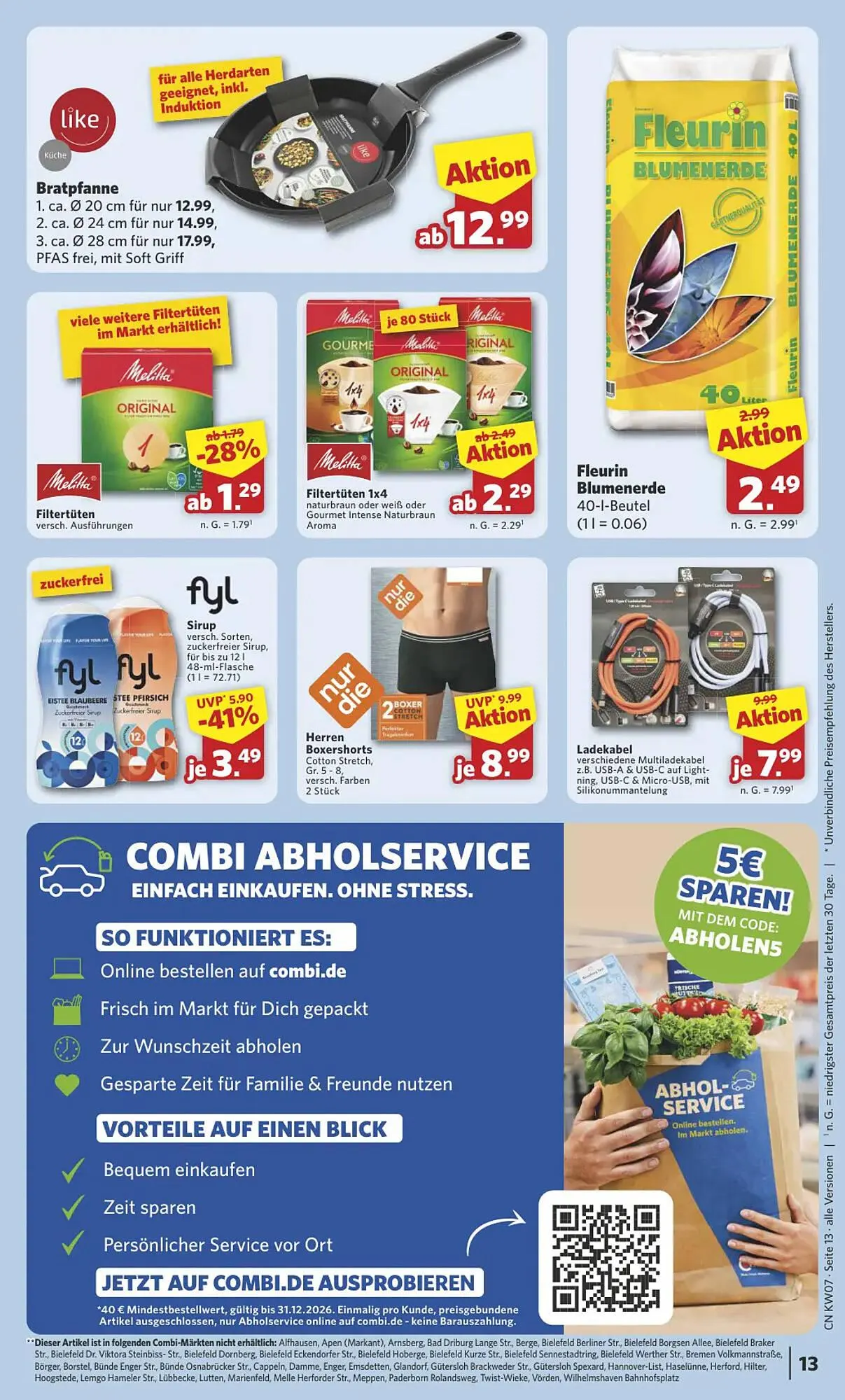 Combi Markt DE folder van 9 februari tot 14 februari 2026 - Folder pagina 13