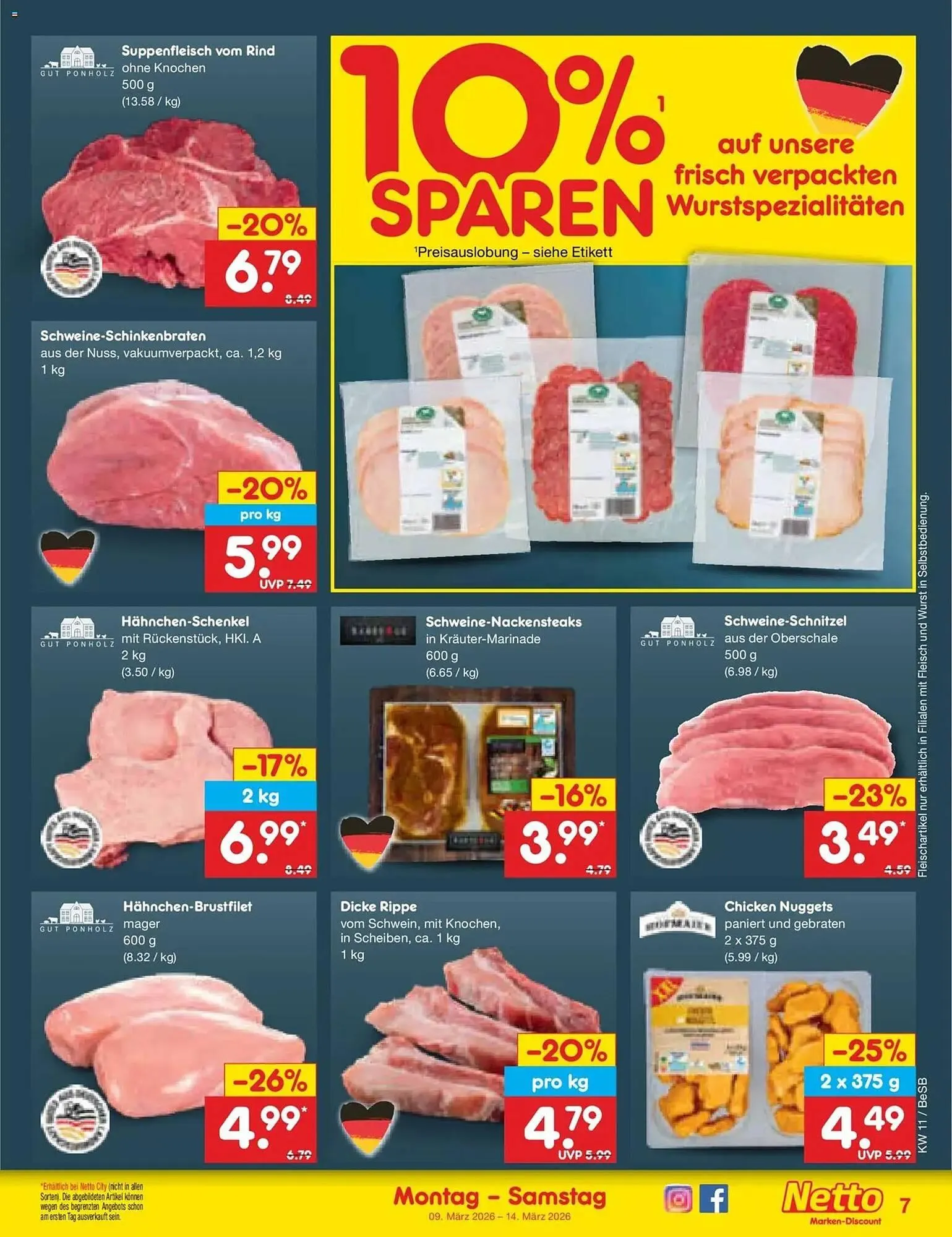 Netto Marken-Discount DE folder van 9 maart tot 14 maart 2026 - Folder pagina 7
