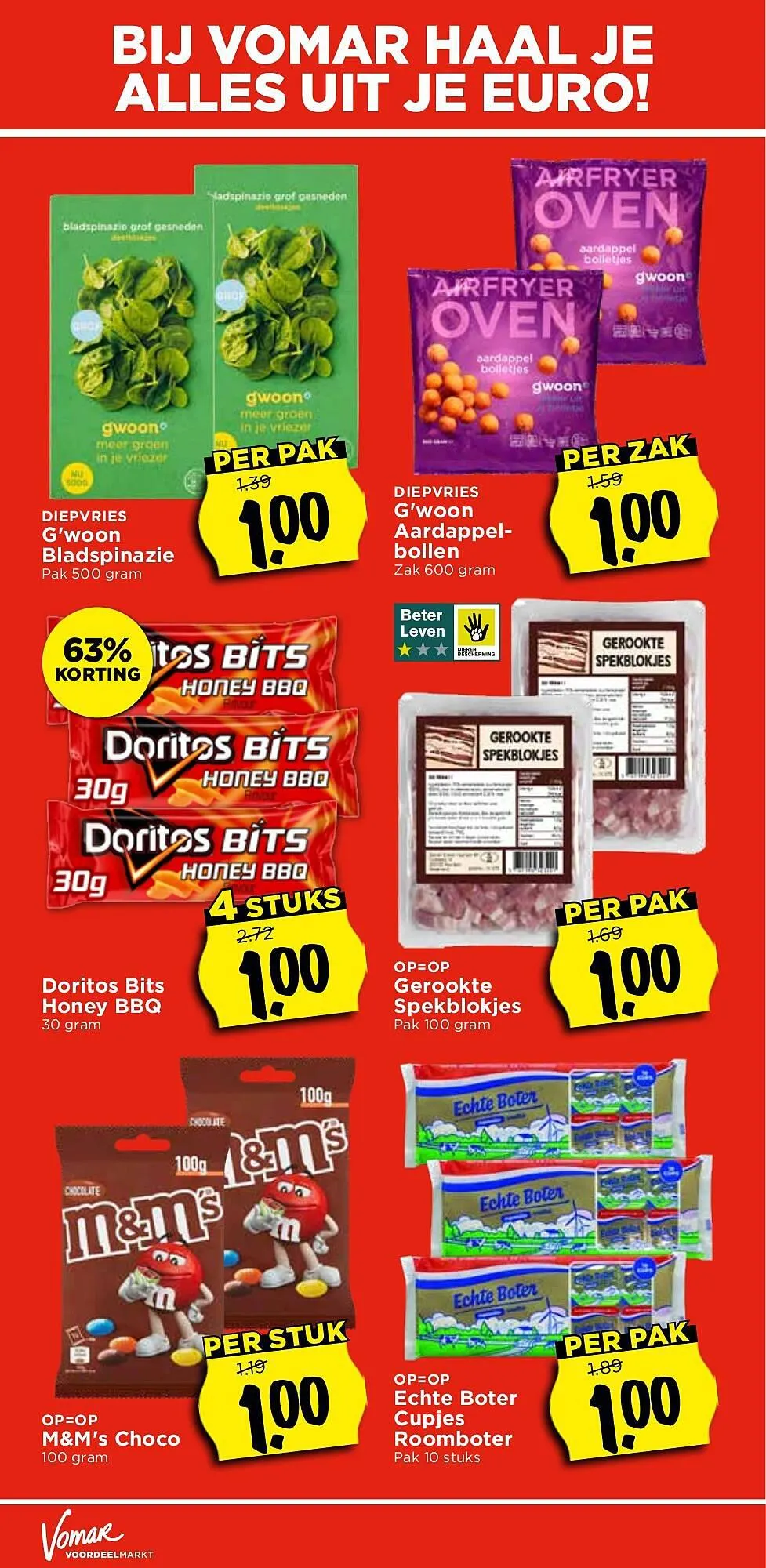 Vomar Voordeelmarkt weekend folder van 21 maart tot 23 maart 2024 - Folder pagina 24