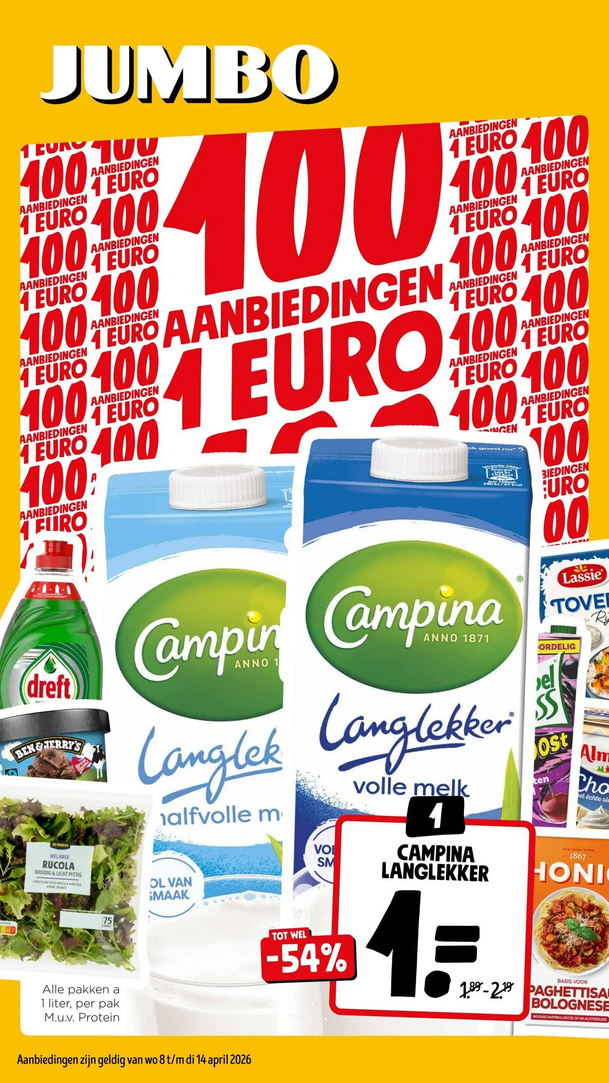 Jumbo Actuele folder van 28 juli tot 11 augustus 2026 - Folder pagina 1