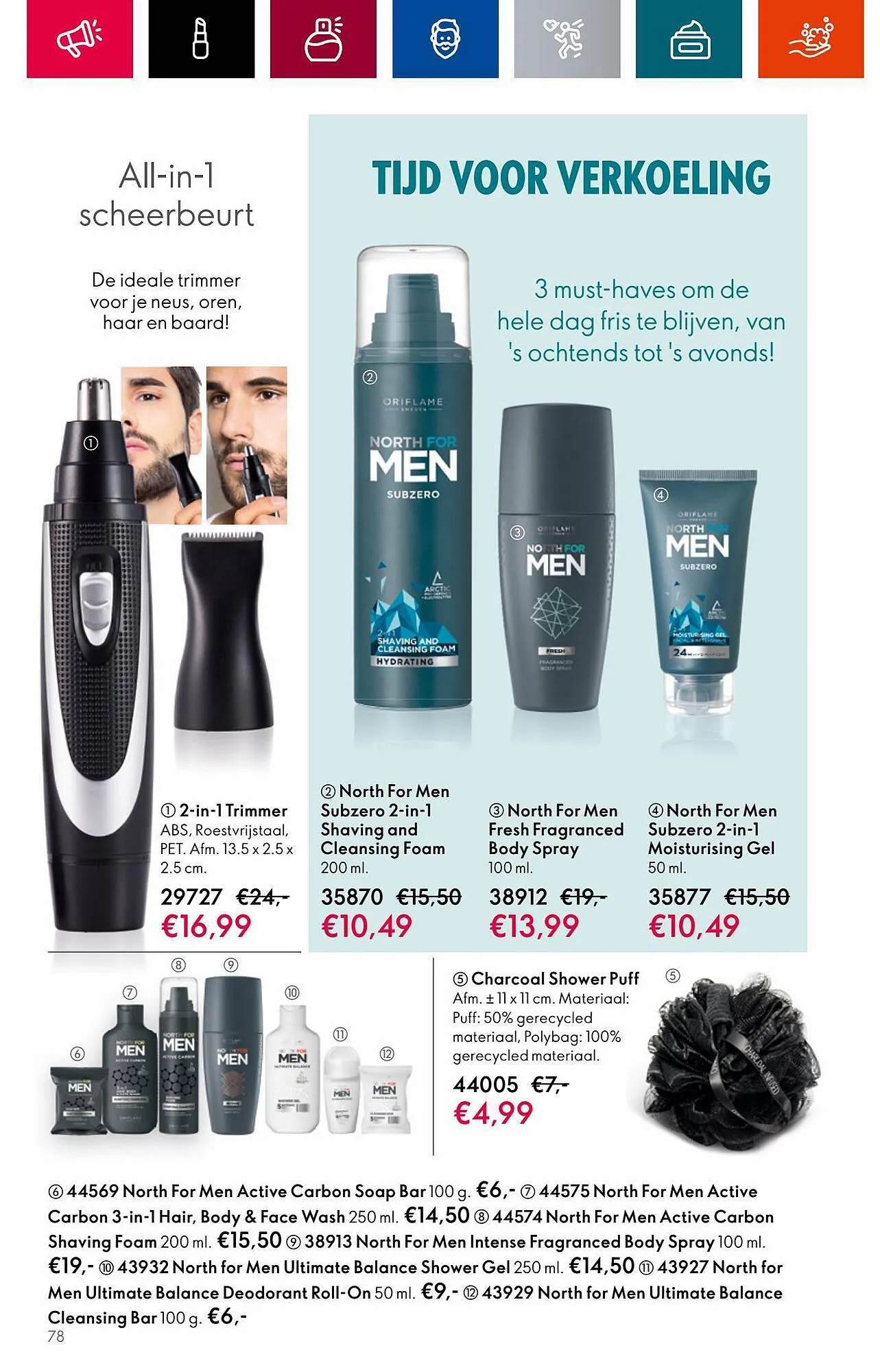 Oriflame folder van 18 juli tot 1 augustus 2023 - Folder pagina 78