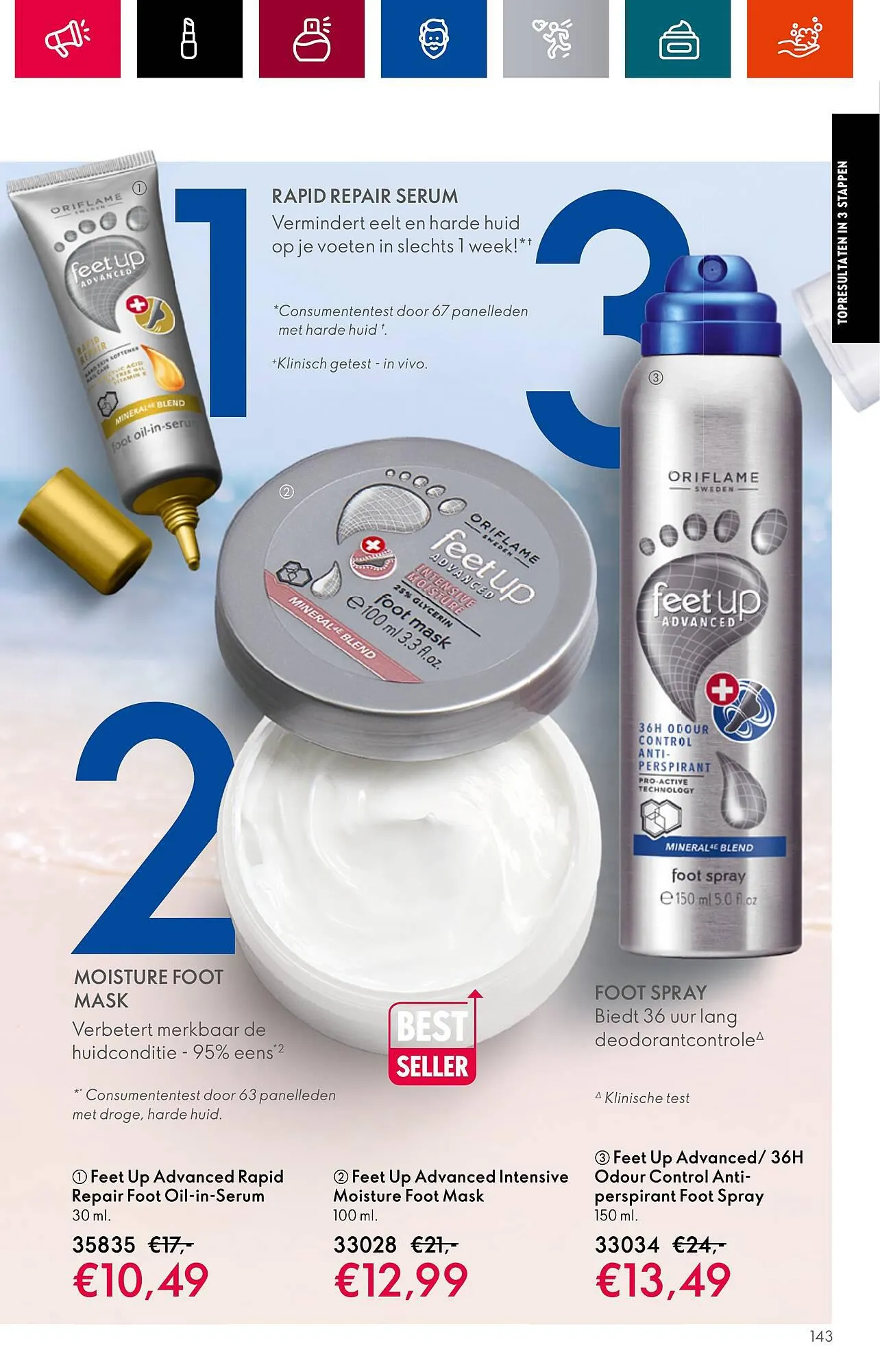 Oriflame folder van 28 juni tot 18 juli 2023 - Folder pagina 143