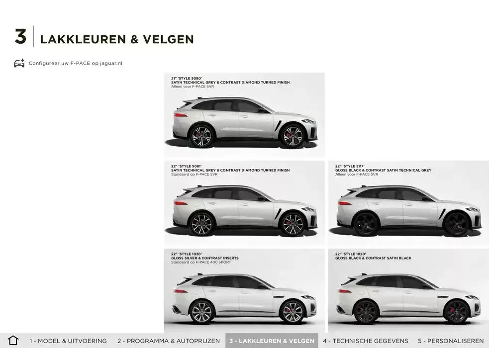Jaguar F-PACE van 20 november tot 30 juni 2025 - Folder pagina 13
