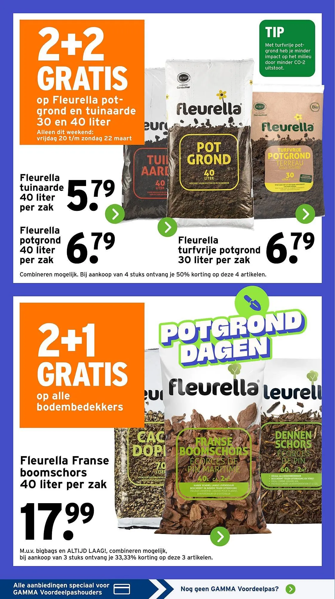 GAMMA folder van 16 maart tot 22 maart 2026 - Folder pagina 2