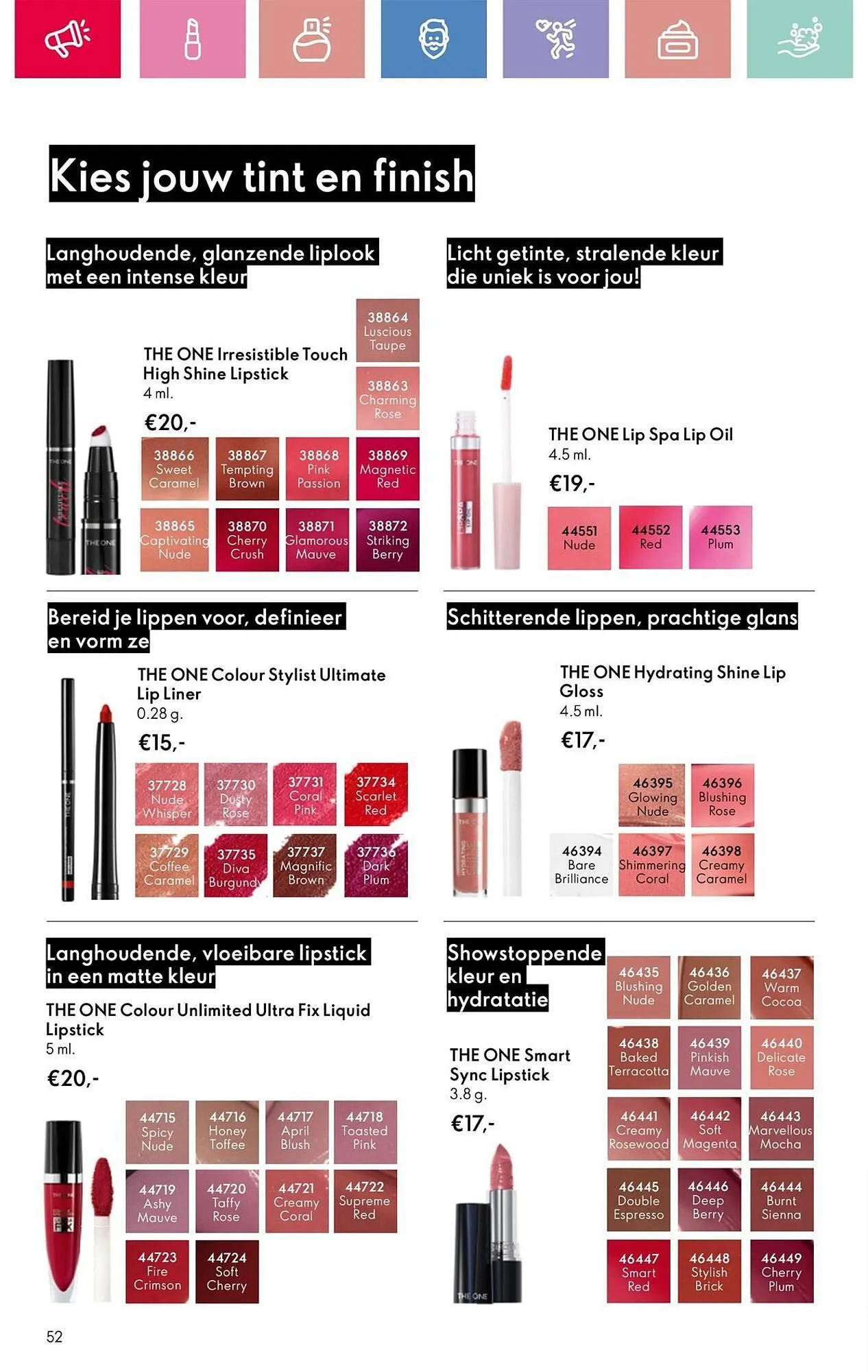 Oriflame folder van 10 maart tot 29 maart 2025 - Folder pagina 52