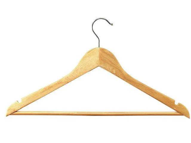 Unilux Woody kleerhanger, hout, 160 x 450 mm