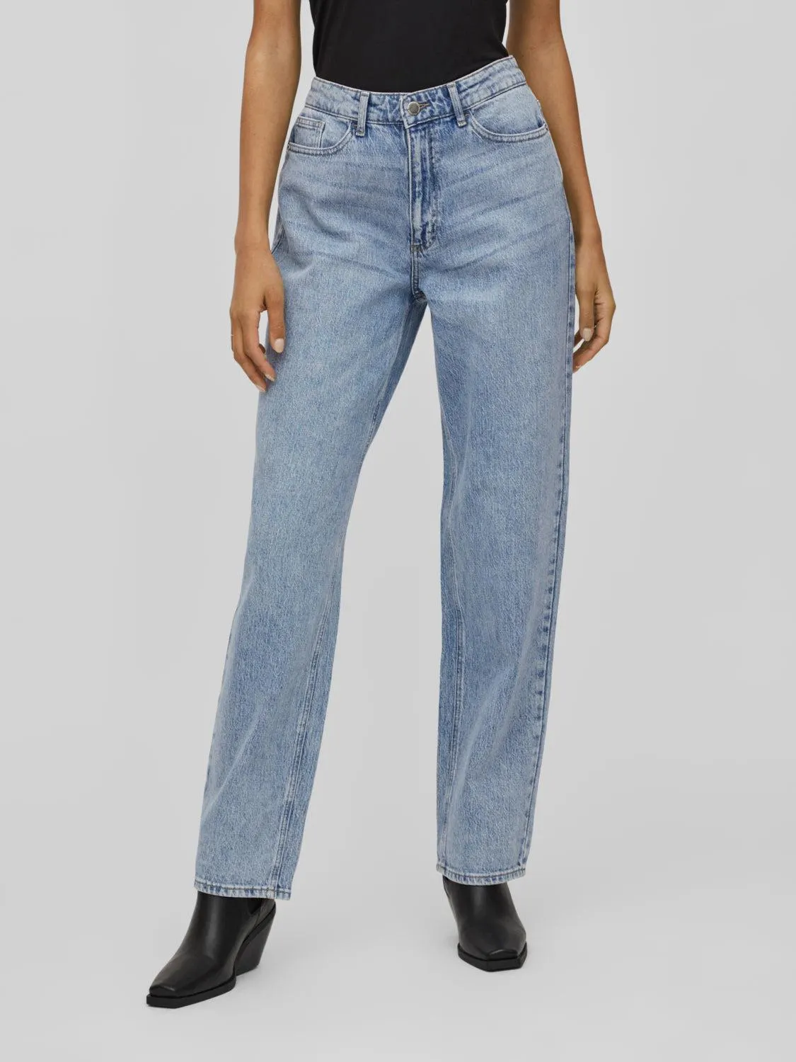 VIKELLY Jeans - Light Blue Denim