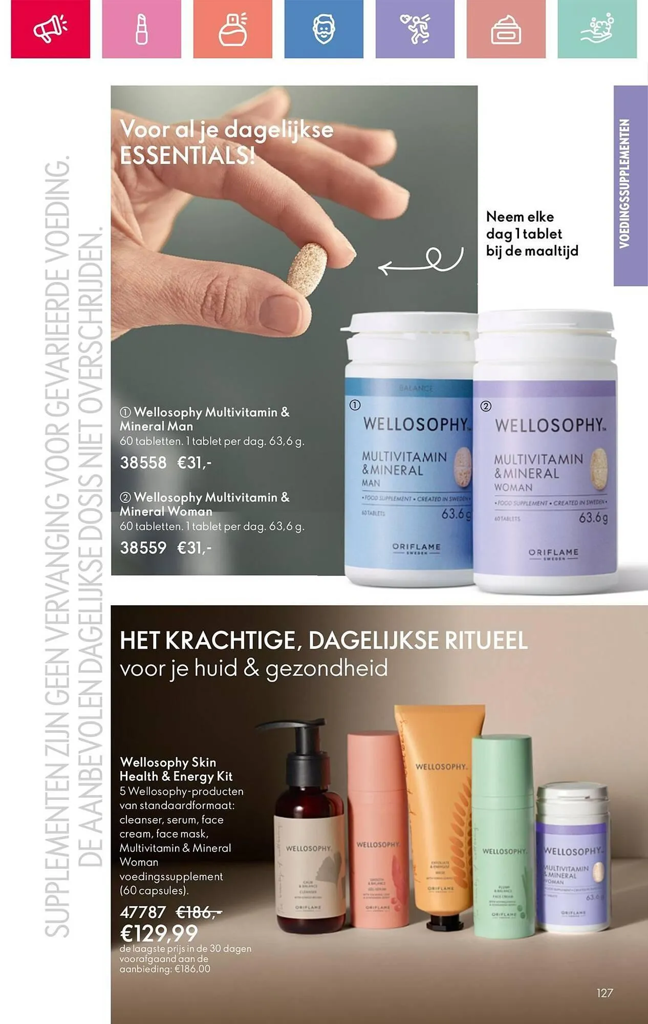 Oriflame folder van 22 juni tot 12 juli 2025 - Folder pagina 127