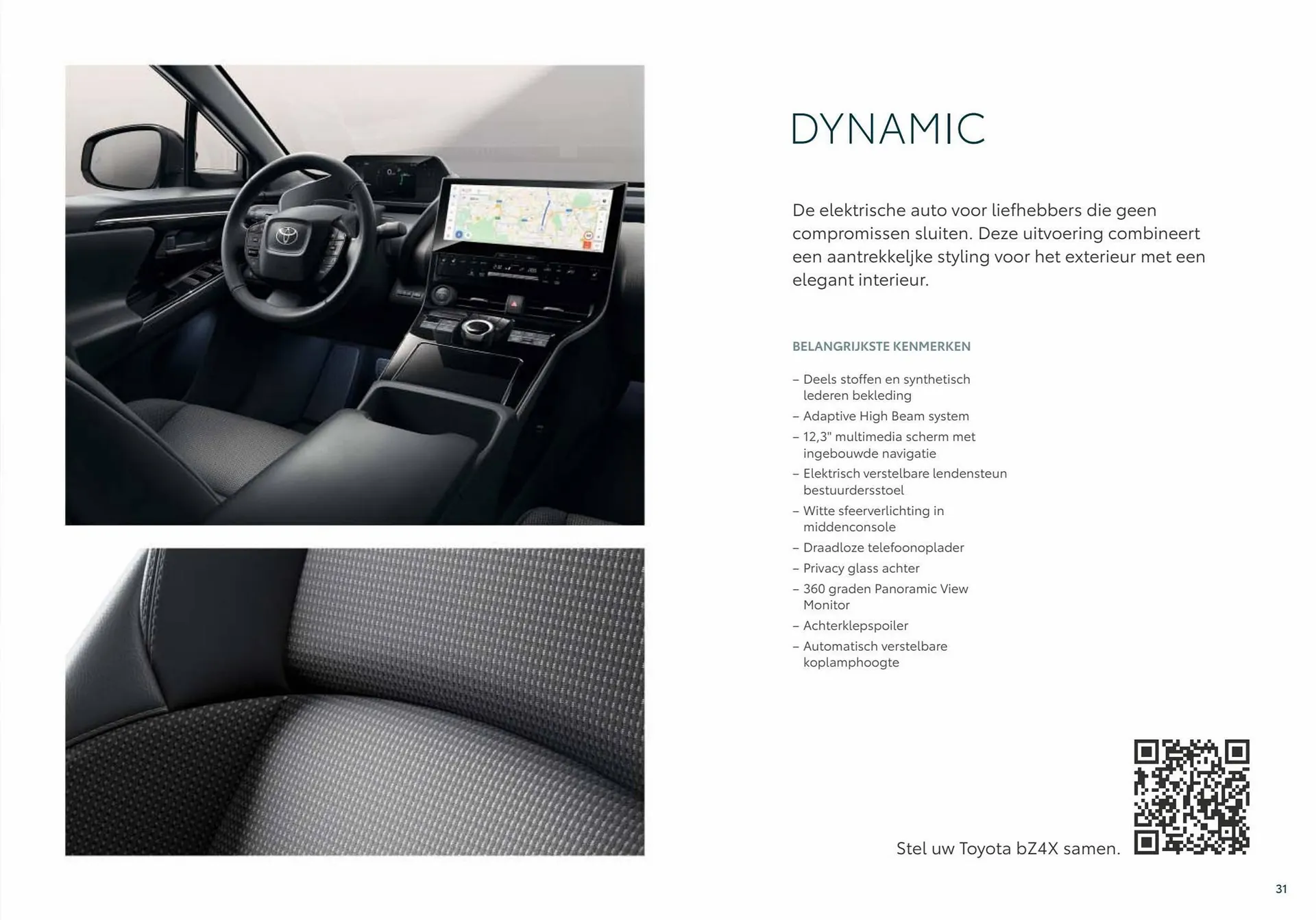 Toyota bZ4X folder van 8 januari tot 8 januari 2024 - Folder pagina 31