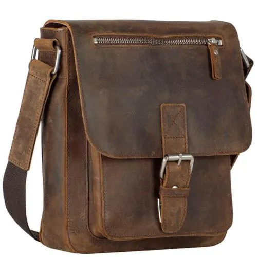 Leonhard Heyden Ipadtas / Tablettas / Crossbodytas 10 Inch Leer Salisbury Bruin