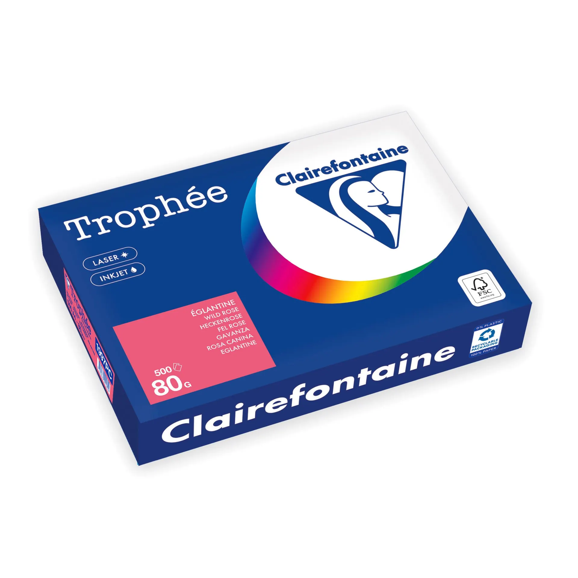 Clairefontaine Trophée Gekleurd Papier A4 80 g/m²