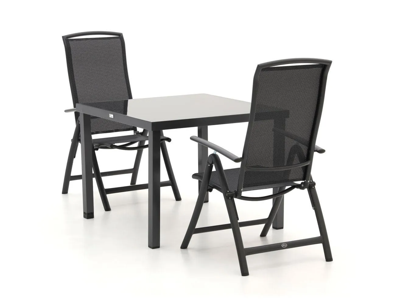 R&S Design Capri/Caluso 96cm dining tuinset 3-delig verstelbaar