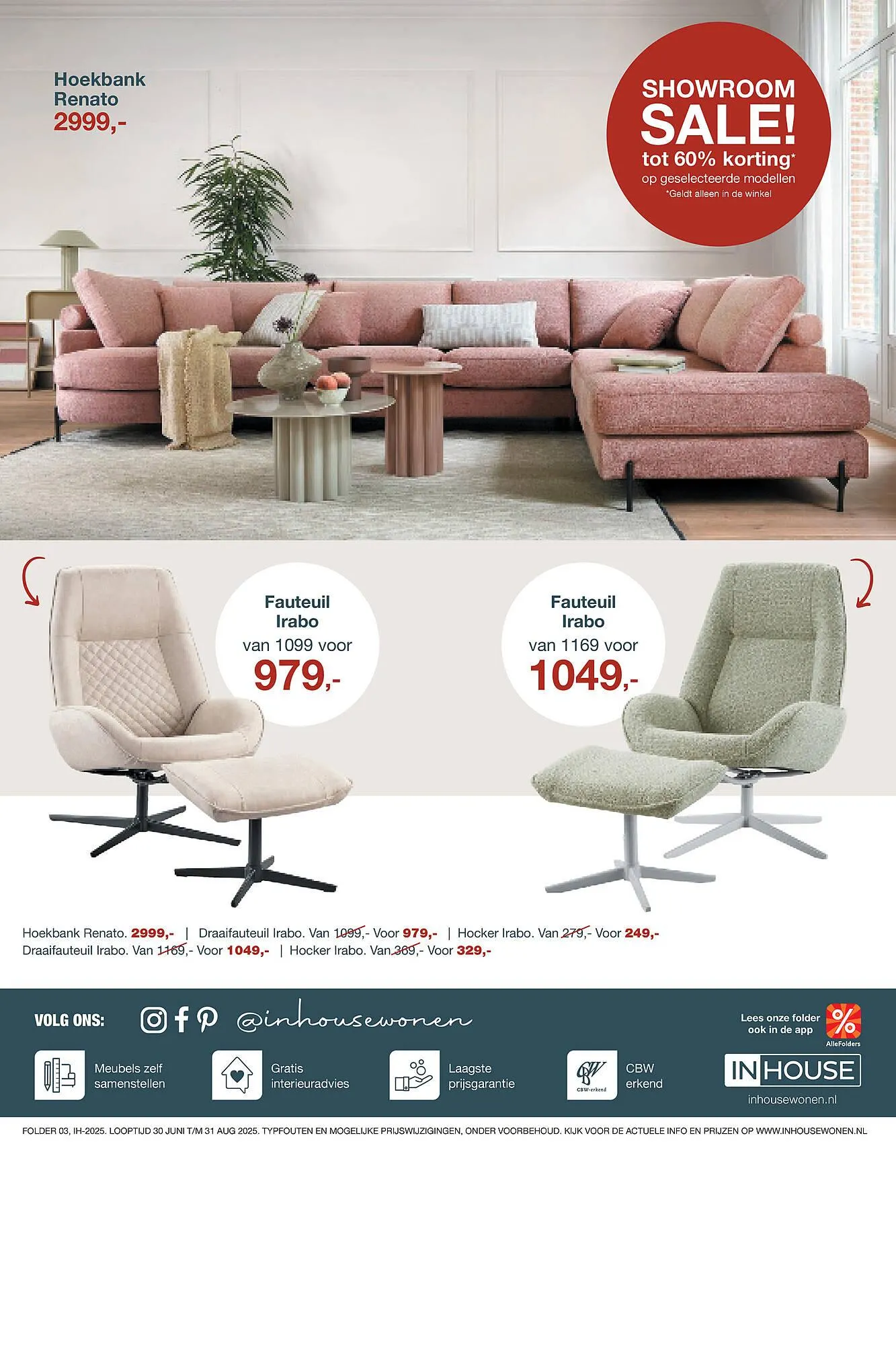 IN.HOUSE folder van 30 juni tot 31 augustus 2025 - Folder pagina 8