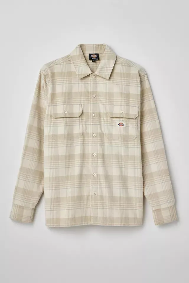 Dickies Alma Plaid Corduroy Long Sleeve Shirt