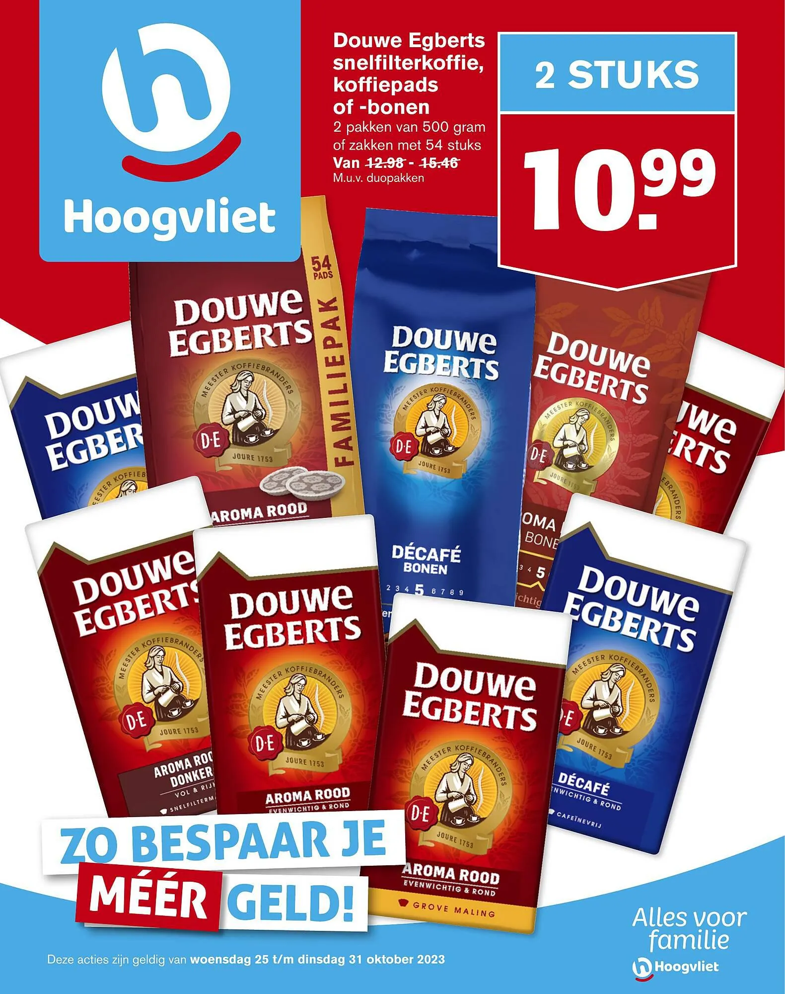 Hoogvliet folder van 25 oktober tot 31 oktober 2023 - Folder pagina 1