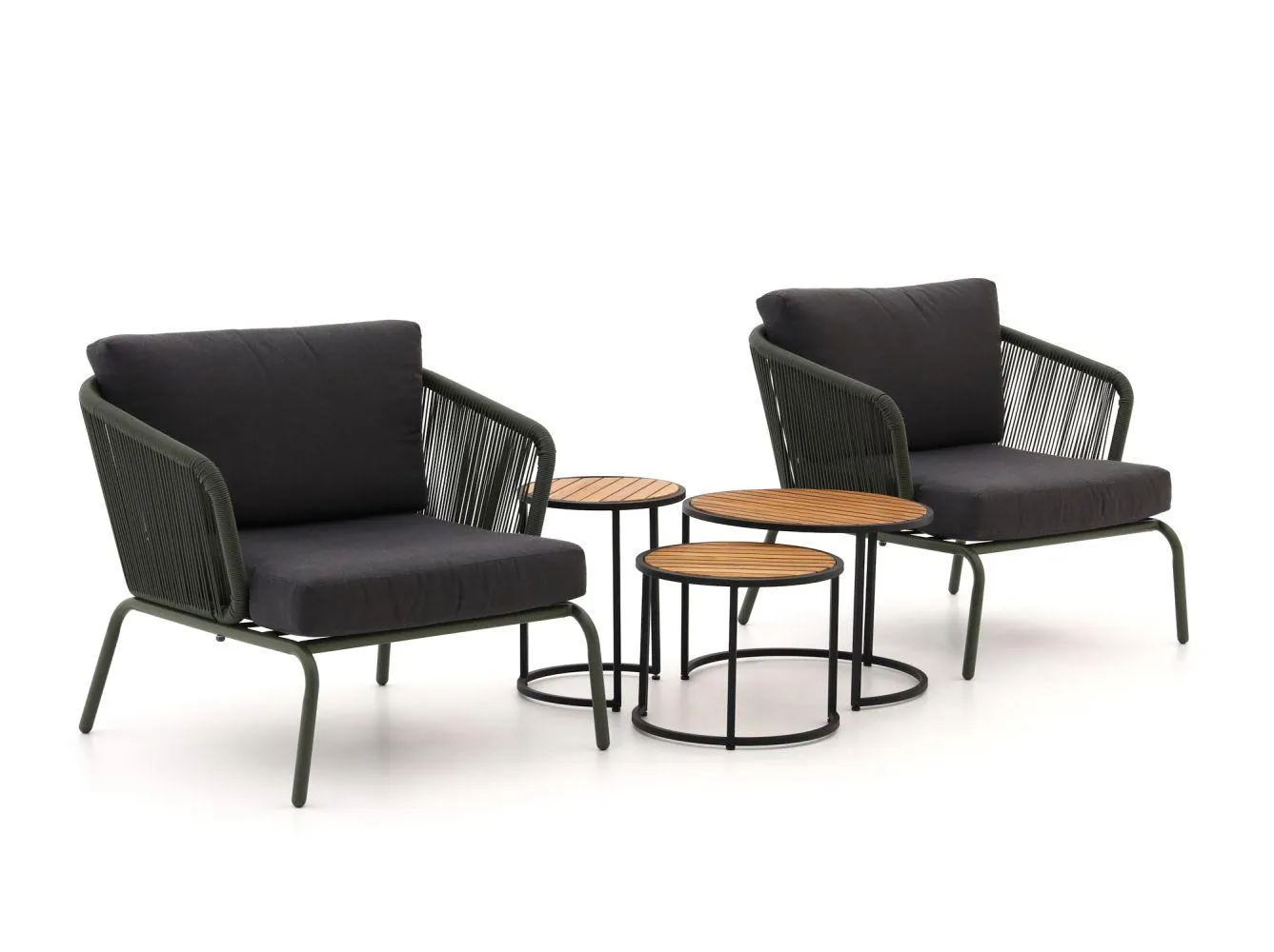 Forza Nuro/Mosi lounge balkonset 5-delig