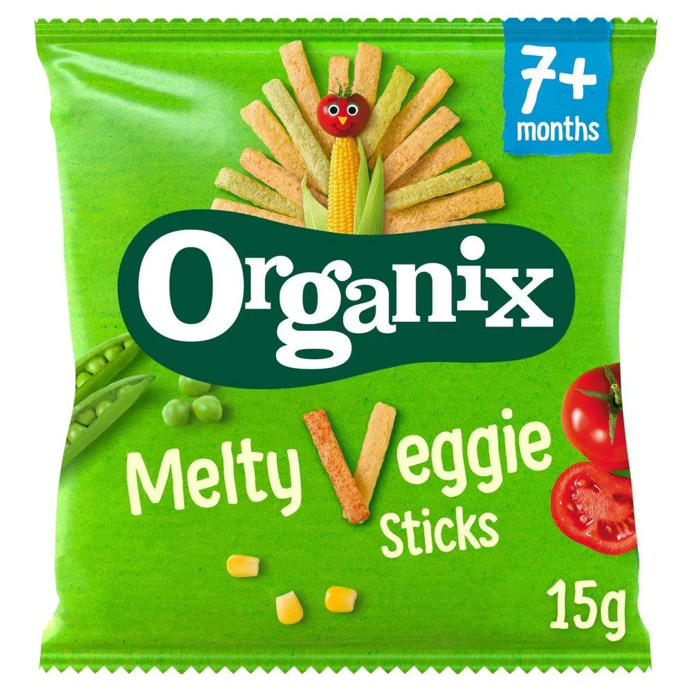 Organix veggie sticks 15gr bio