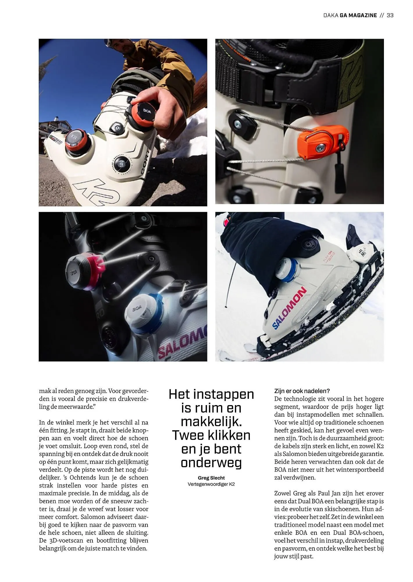 Daka Sport magazine van 1 december tot 28 februari 2026 - Folder pagina 33