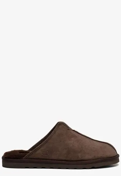 Skechers Renten Palco pantoffels bruin