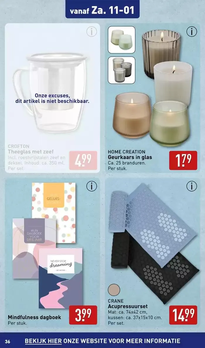 Folder Aldi van 8 januari tot 15 januari 2025 - Folder pagina 36