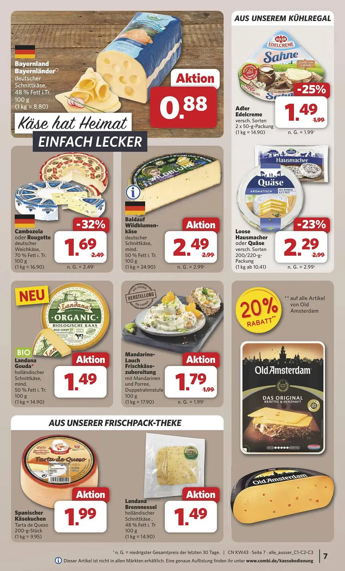Combi Markt DE folder van 20 oktober tot 25 oktober 2025 - Folder pagina 7