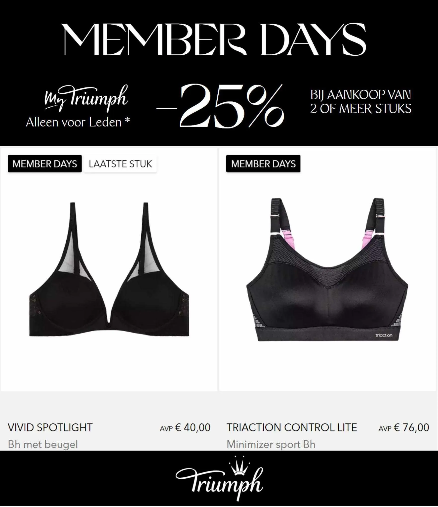 Triumph Folder van 8 september tot 20 september 2023 - Folder pagina 5