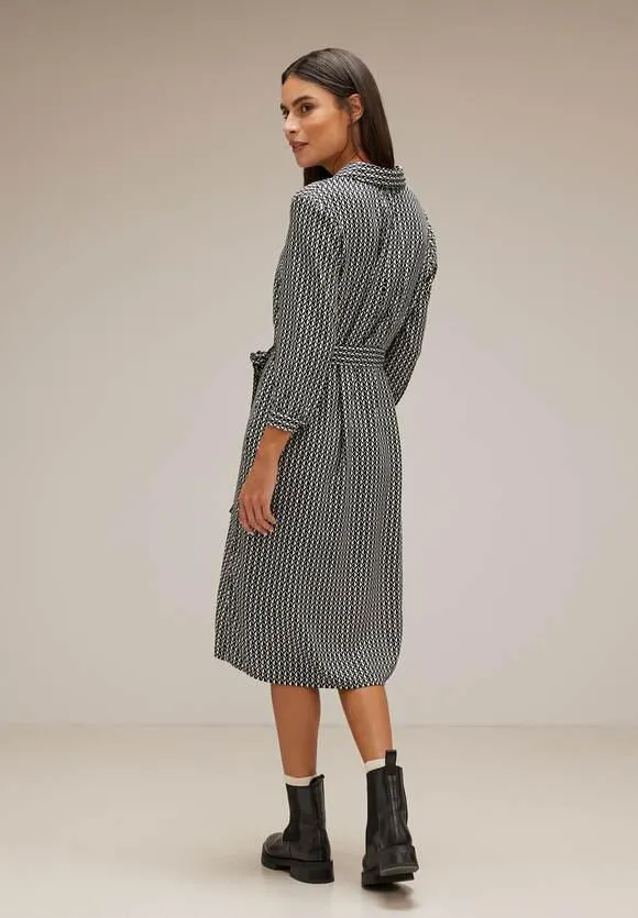 Viscose jurk met print