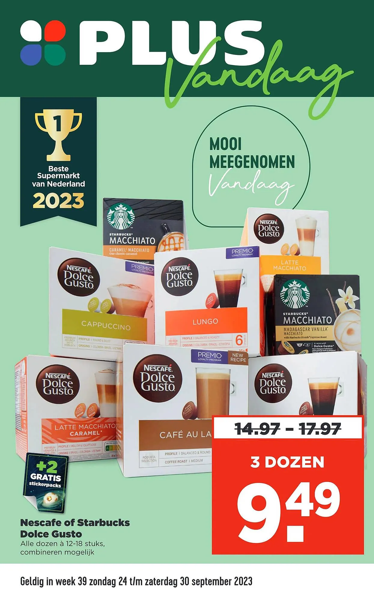 PLUS folder van 24 september tot 30 september 2023 - Folder pagina 1