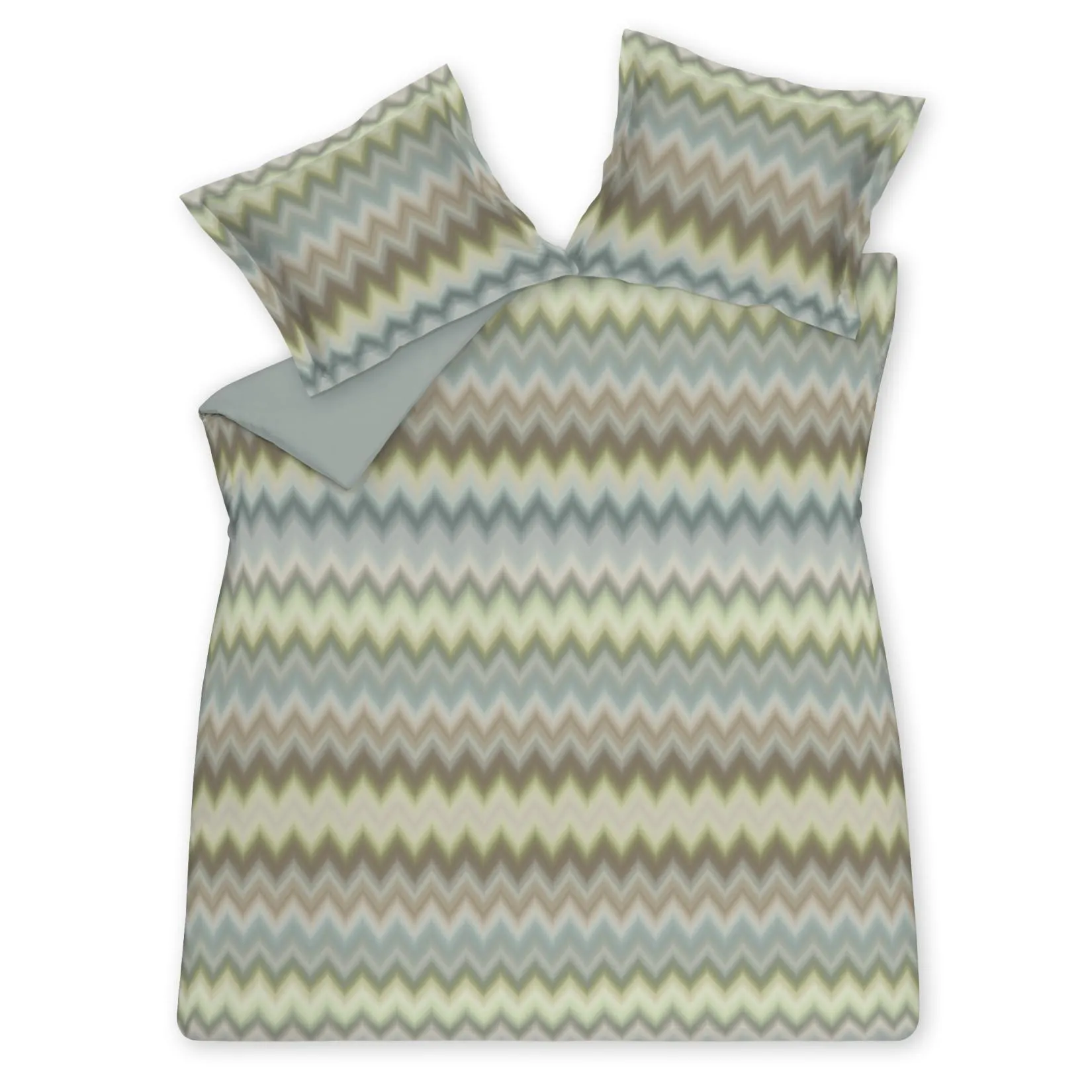 WAVY WONDER dekbedovertrekset | thyme