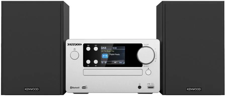 Kenwood M-725DAB-S stereo set met DAB+