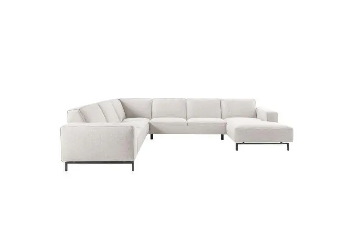 INHOUSE Hoekbank Virgio White-Grey