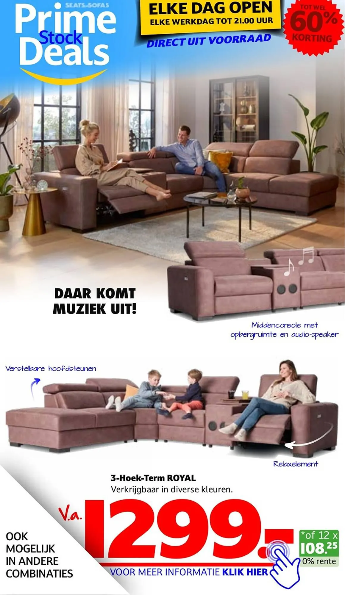 Seats and Sofas folder van 8 juli tot 16 juli 2023 - Folder pagina 30