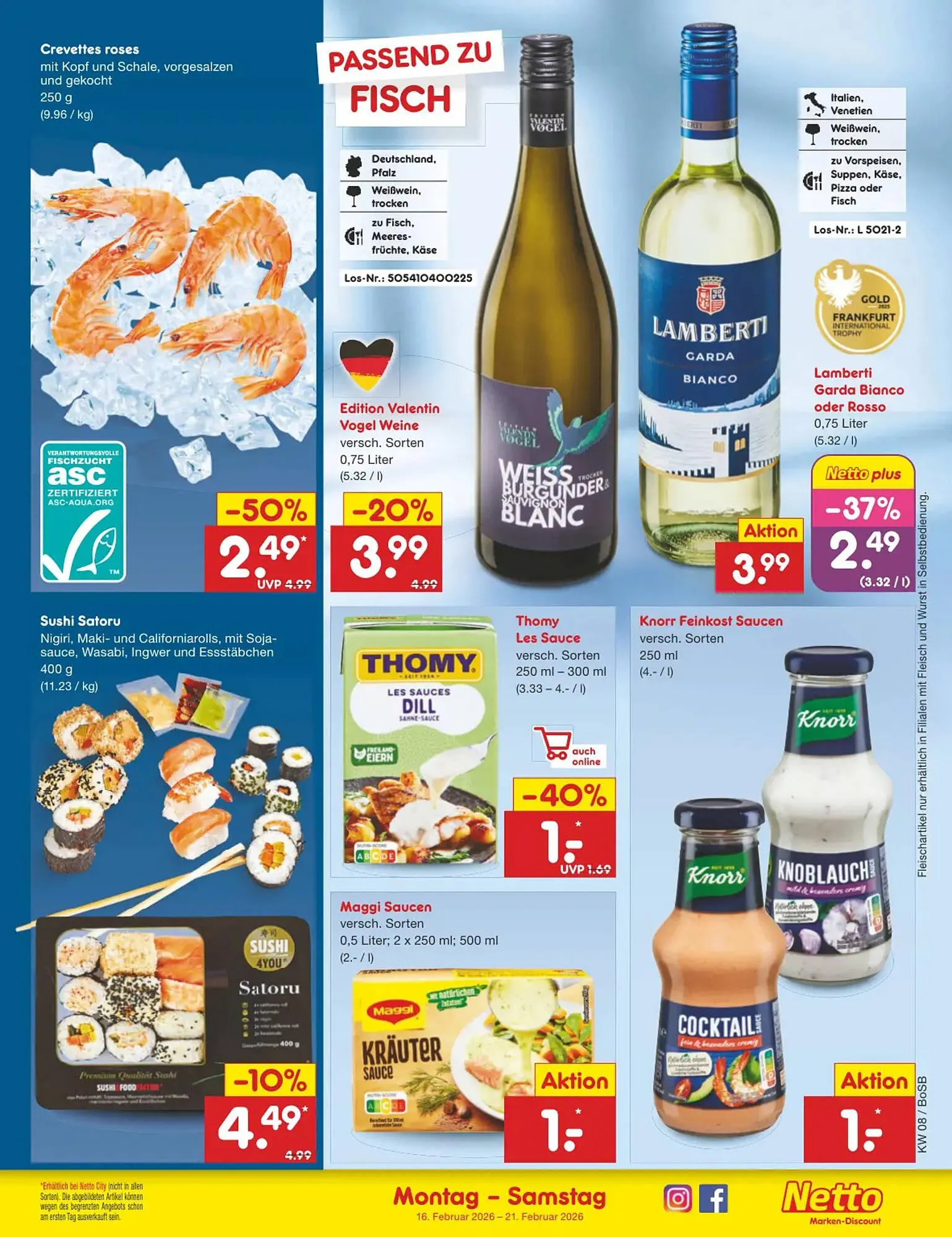 Netto Marken-Discount DE folder van 16 februari tot 21 februari 2026 - Folder pagina 17