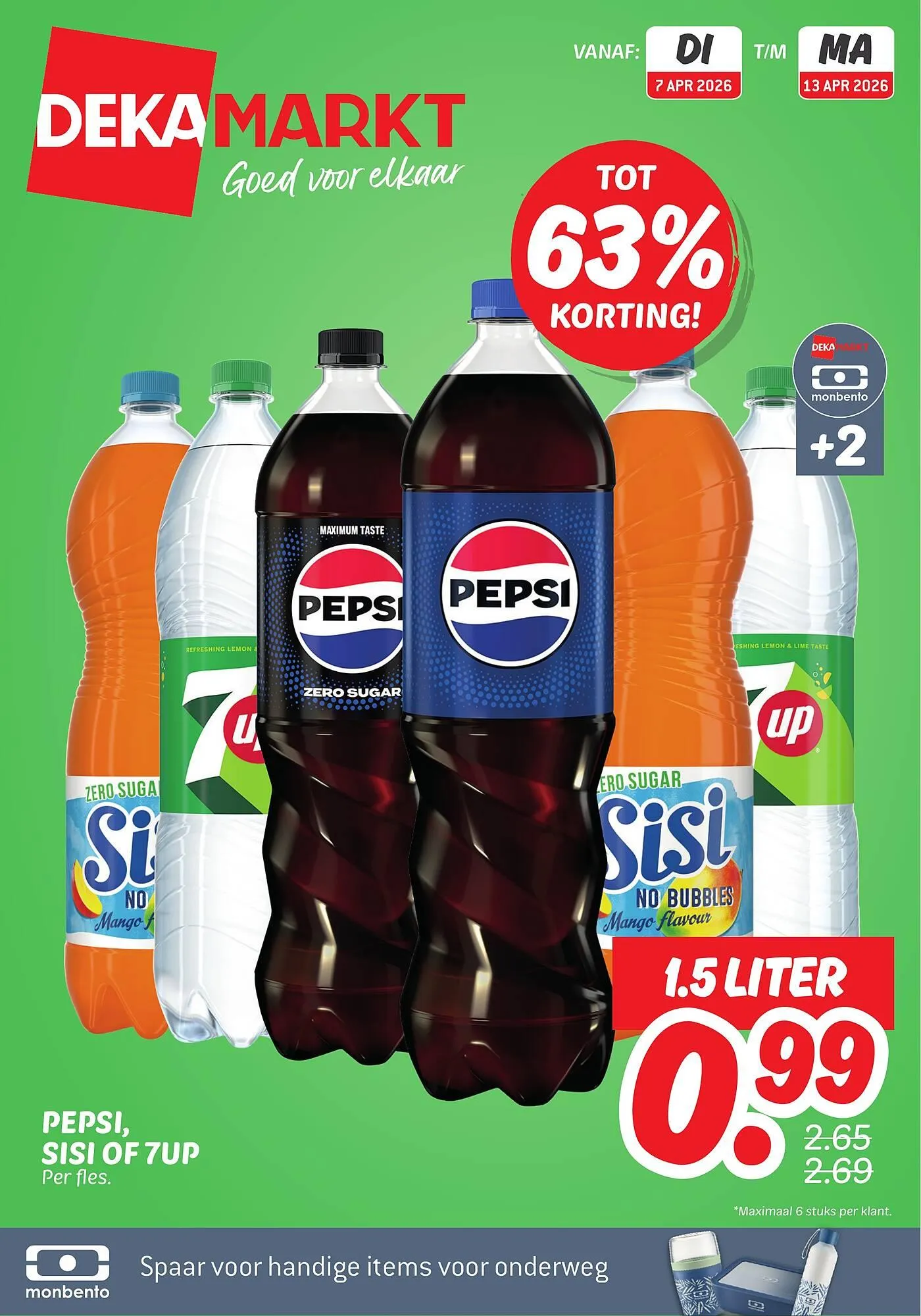 Dekamarkt folder van 7 april tot 13 april 2026 - Folder pagina 1