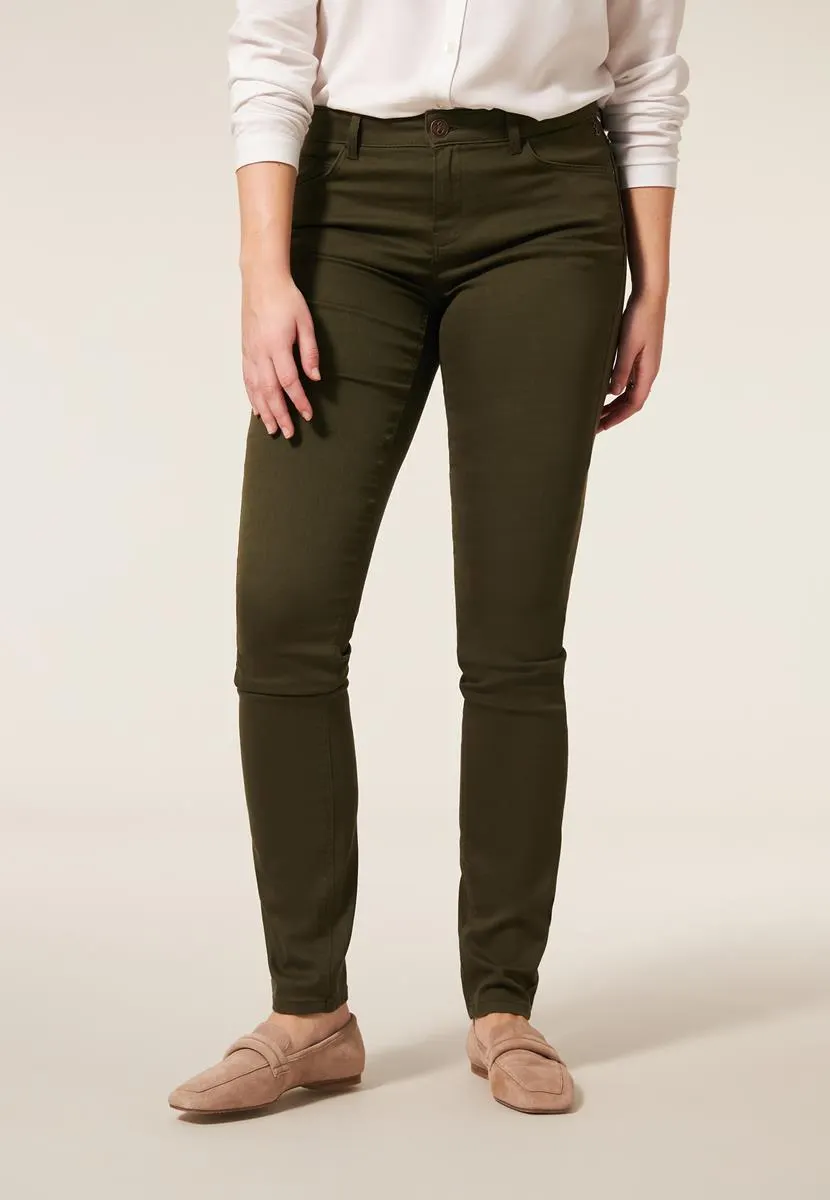 Broek slim fit groen 36"