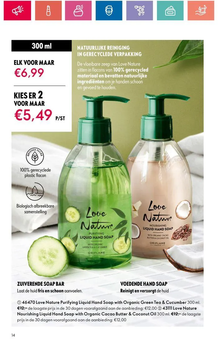 ORIFLAME folder! van 30 mei tot 13 juni 2024 - Folder pagina 14