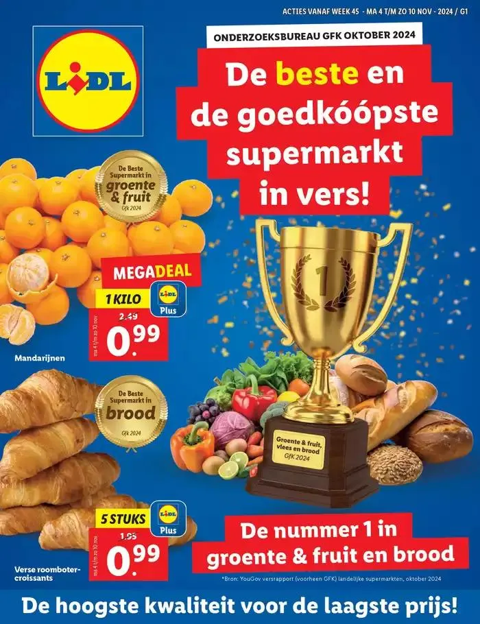 Geweldige kortingen op geselecteerde producten van 31 oktober tot 13 november 2024 - Folder pagina 1