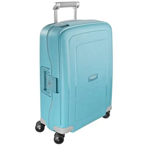 Samsonite Harde Handbagage Koffer / Trolley / Reiskoffer 55x40x20 cm S"Cure Turquoise
