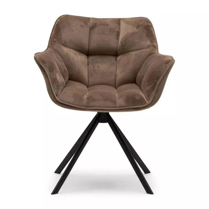 Eetkamerstoel Carnaby, Golden Mink, Velvet