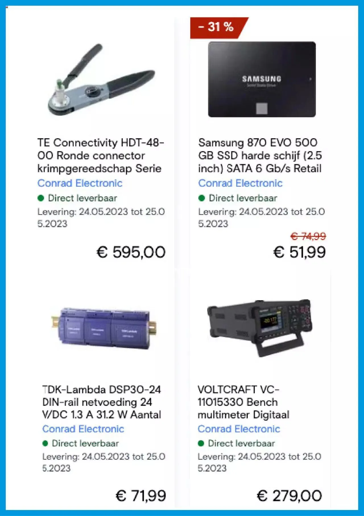 Conrad - Folder van 31 mei tot 31 december 2023 - Folder pagina 5