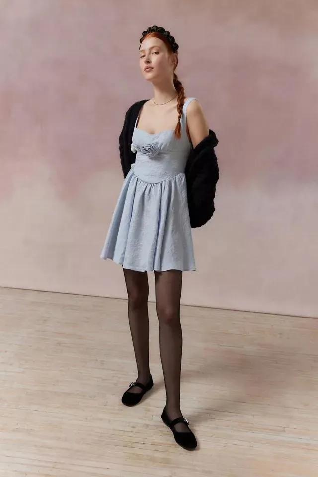 Kimchi Blue Bobbie Floral Mini Dress