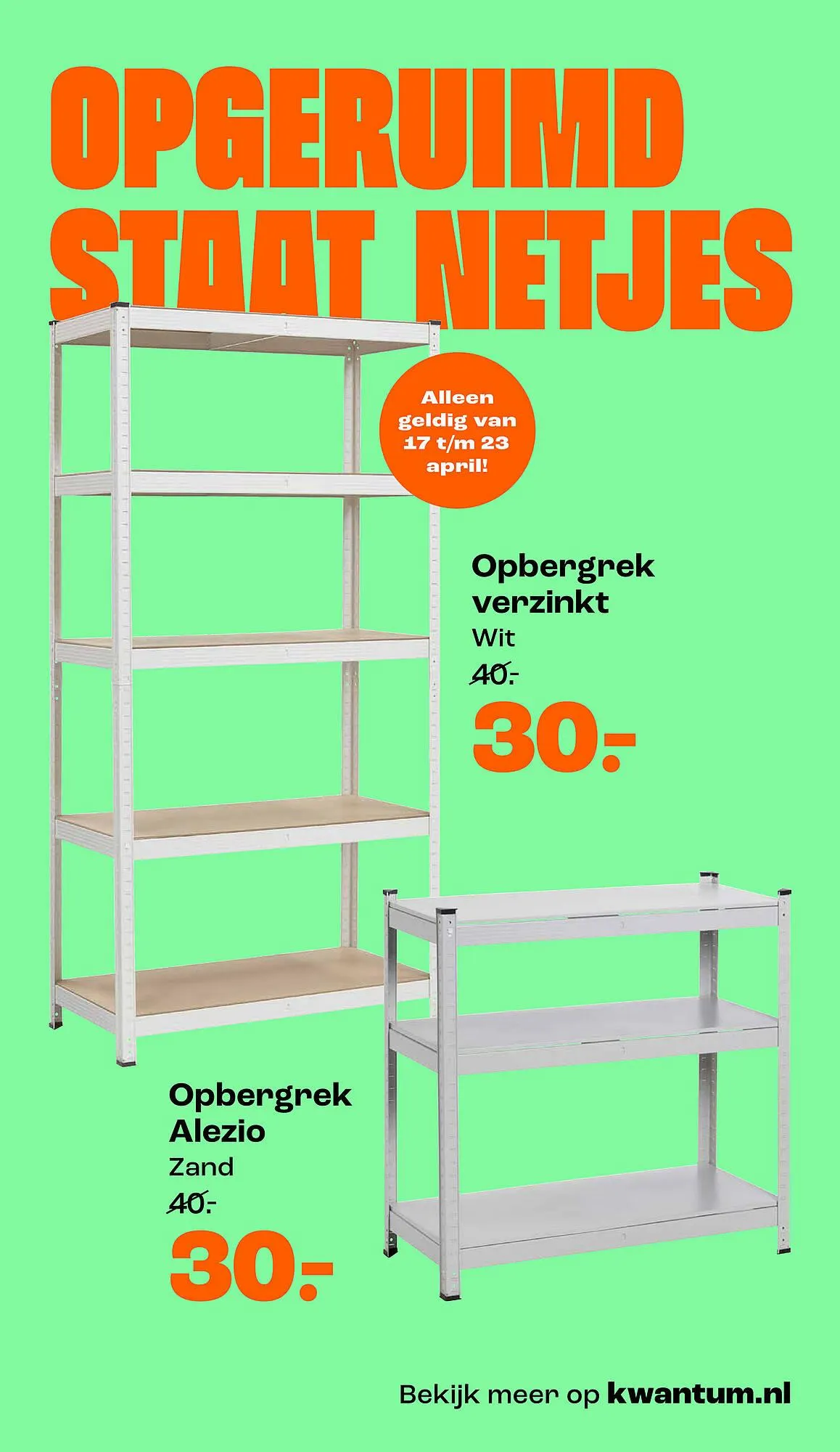 Kwantum folder van 17 april tot 23 april 2025 - Folder pagina 9